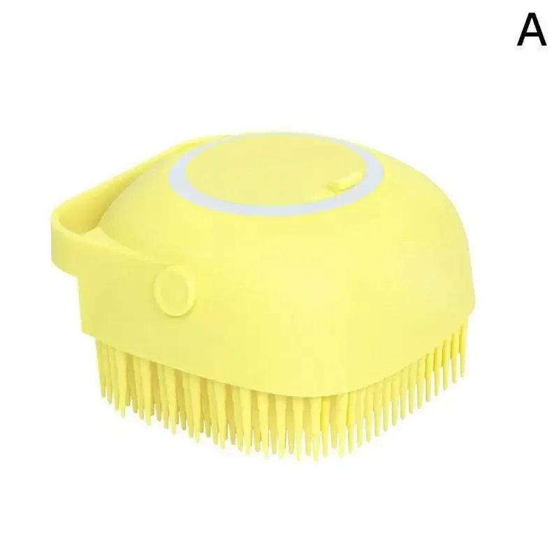 Bath Brush With Hook Soft Silicone Baby Showers Cleaning Mud Dirt Remover Massage Back Scrub Showers Bubble Non-toxic Brushes 4