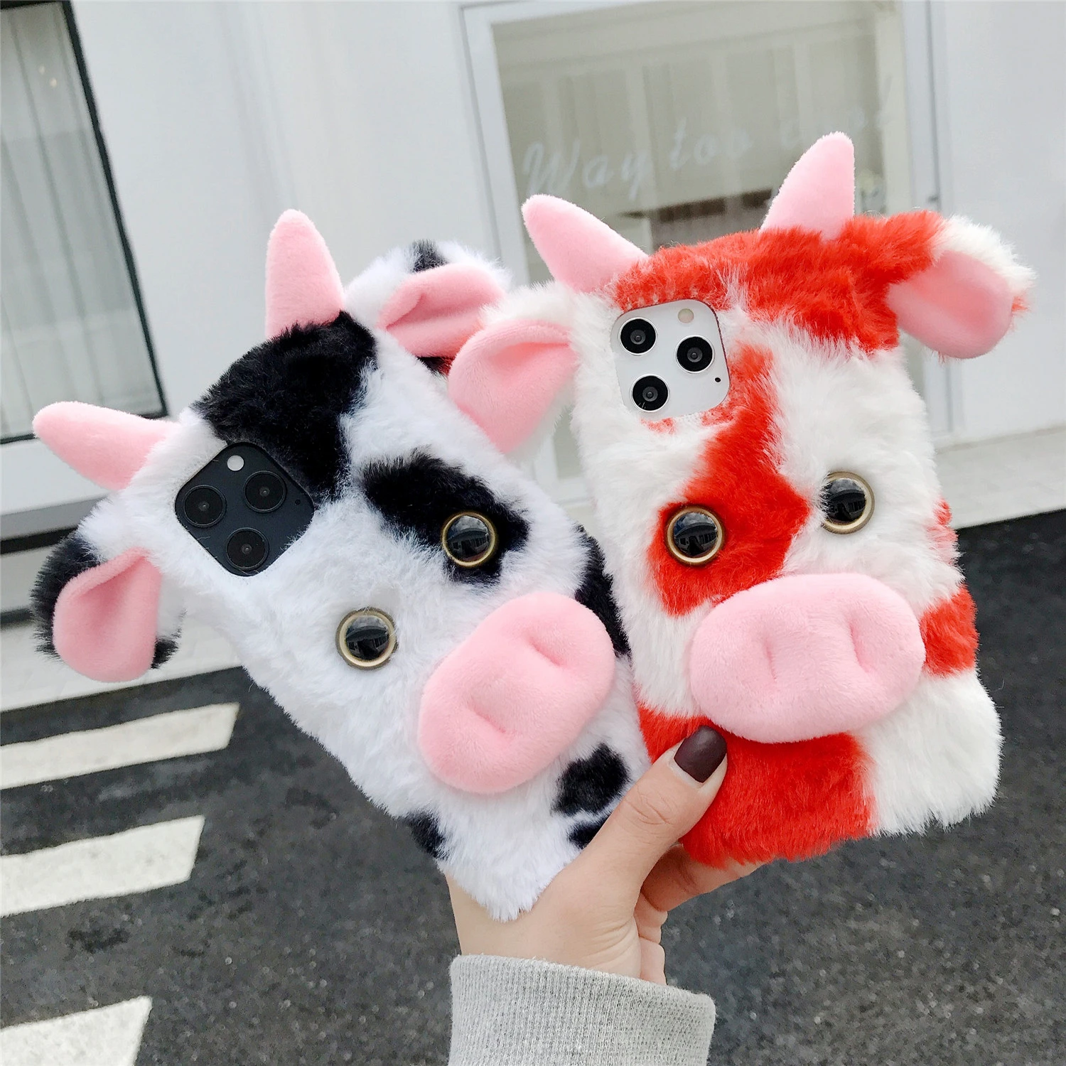 Cow Puppet 9"T 