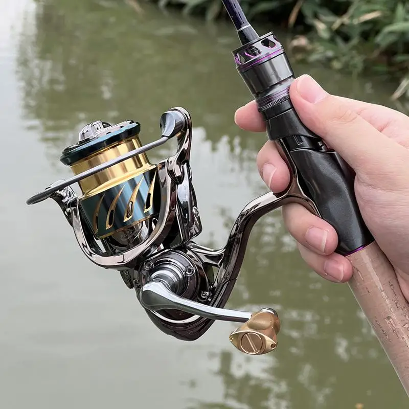 RYOBI 낚시 릴 체이서 송어 스피닝 릴, 초경량 얕은 스풀 배스 스피닝 릴, 드래그 파워 15Kg 비율 5.5:1, 신제품