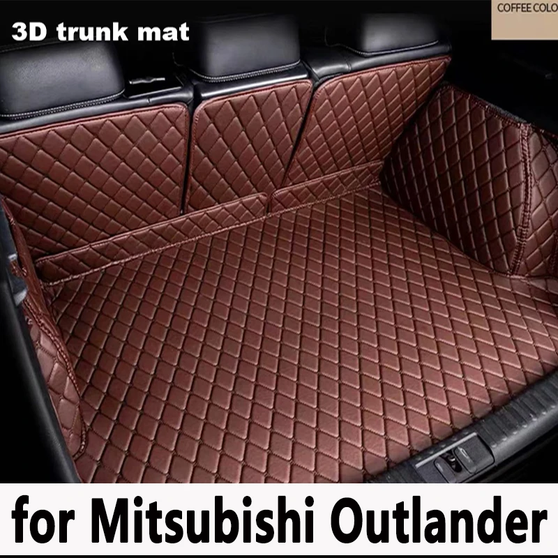 

Кожаный коврик для Mitsubishi Outlander 4WD 2WD 2013 2014 2015 2016 2017 2018 2019 2020 2021