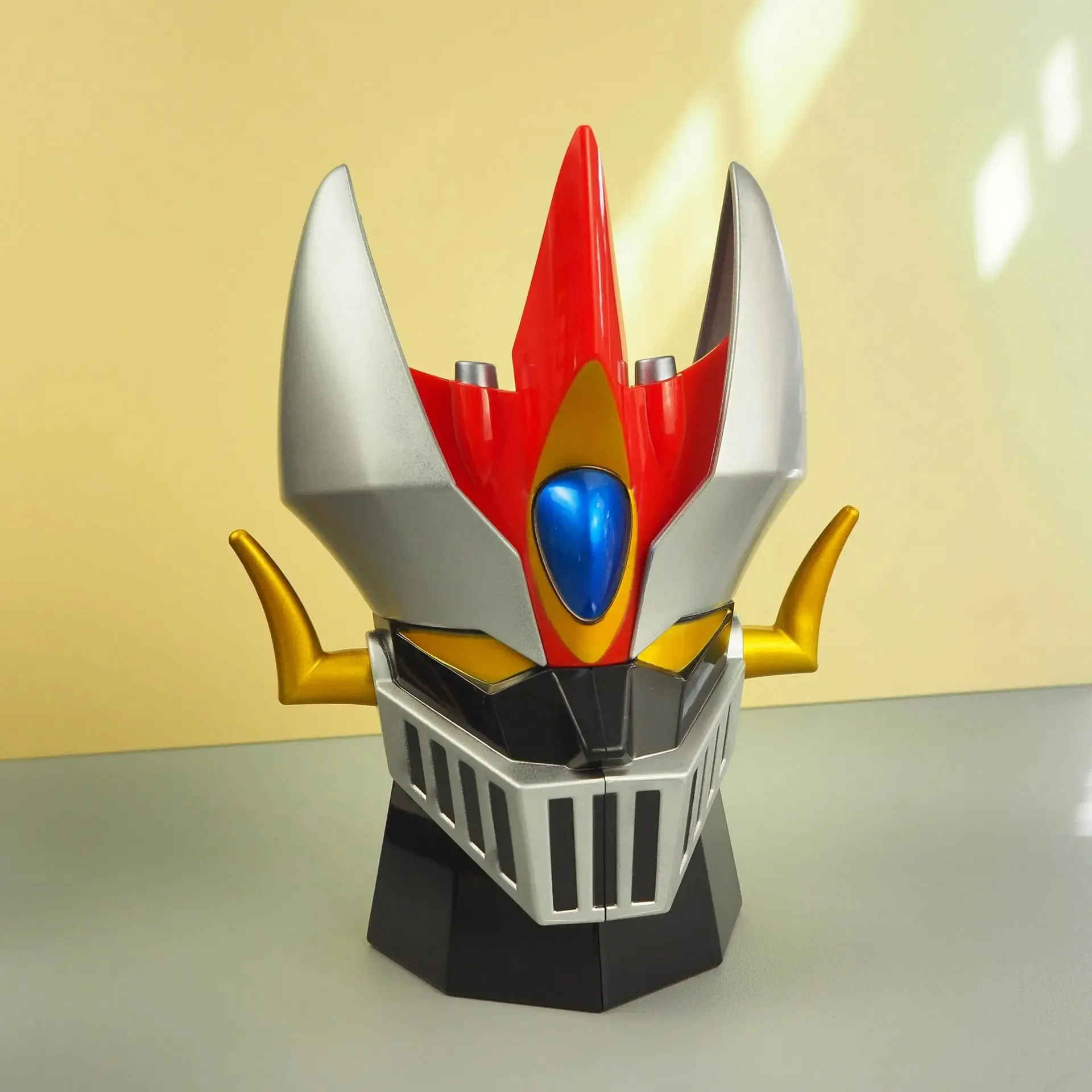 Stainless Steel Cup Coffee Mugs 410ml MAZINGER Z Transformation Robot Lid Office Milk Tea Cups Drinkware