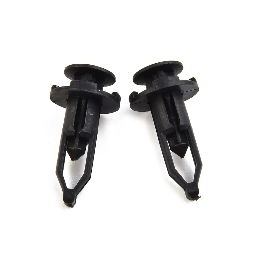 100 stücke 9mm Auto Stoßstange Hintere Abdeckung Push-typ Clamp Schwarz Kunststoff Feste Clip Befestigungen Für Toyota 52161-16010 – Detail 9
