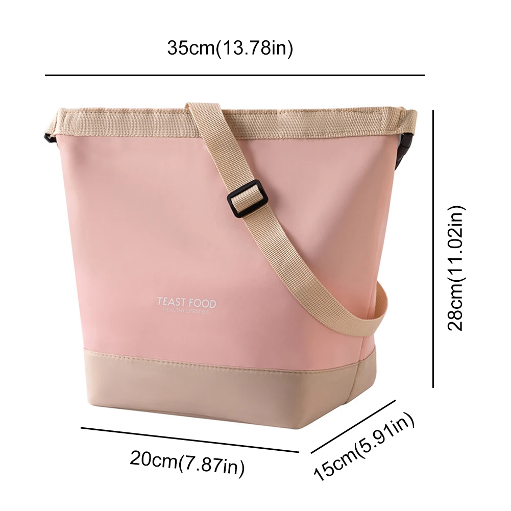 Foldable Lunch Bag Aluminum Foil Insulated Waterproof Tote Bags Large Capacity for Camping Picnic storage bag lunch bag lunch cooler bag