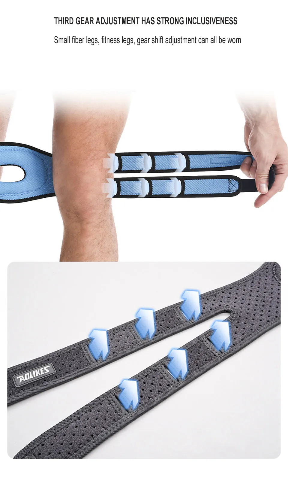Knæbind med kompression til ledsmerter og sport_voghion.com