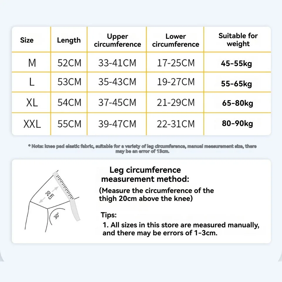 GTUBIKE 1 PCS Sports Knee Support Protector Brace Strap, Breathable ANTI-UV Cycling Leg Sleeve Basketball Leg Sleeves Knee Pads view 2