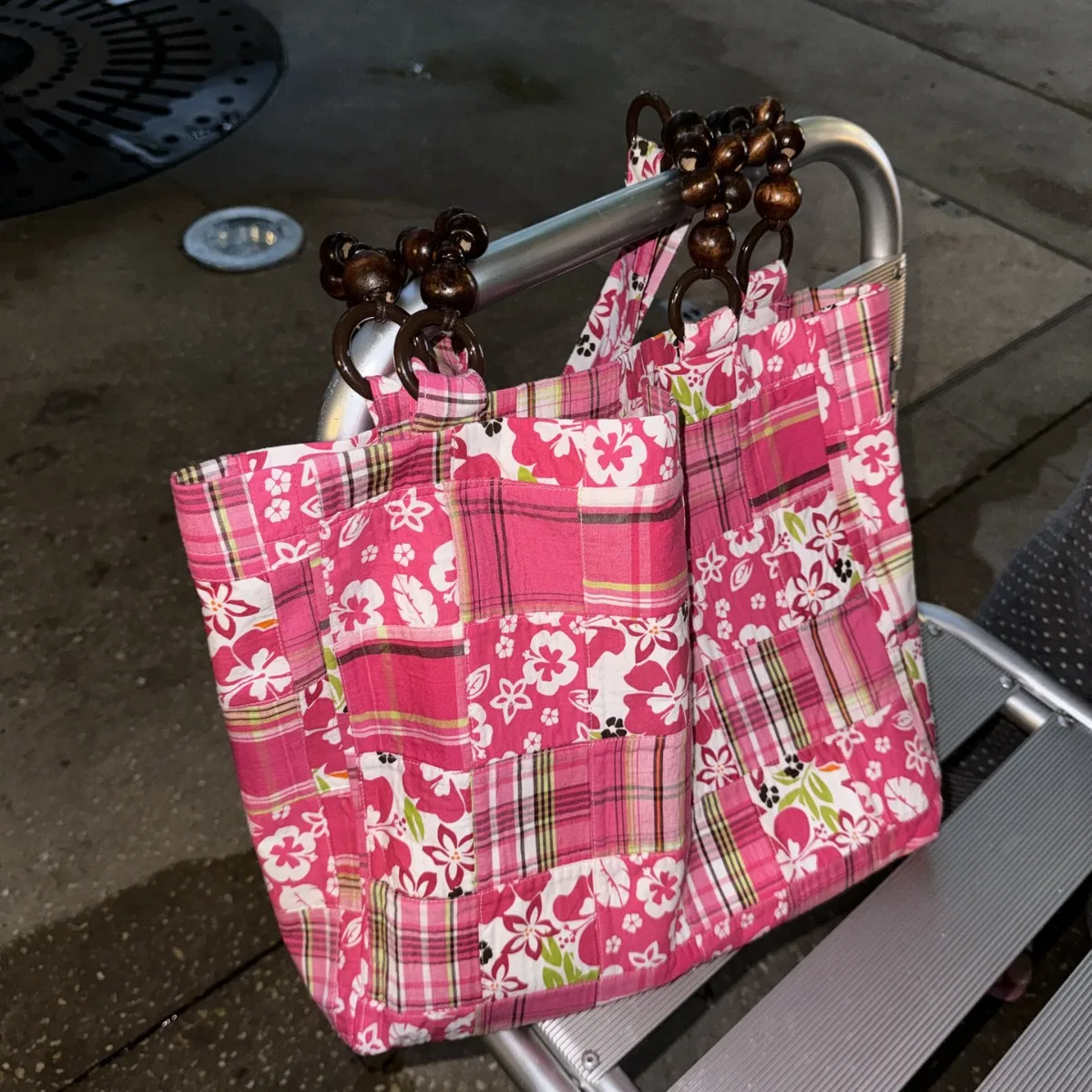 NEW Fashion Floral Print Tote Bag New Ethnic Style Portable Canvas Bag Large Capacity Women shoulder Casual Handbag