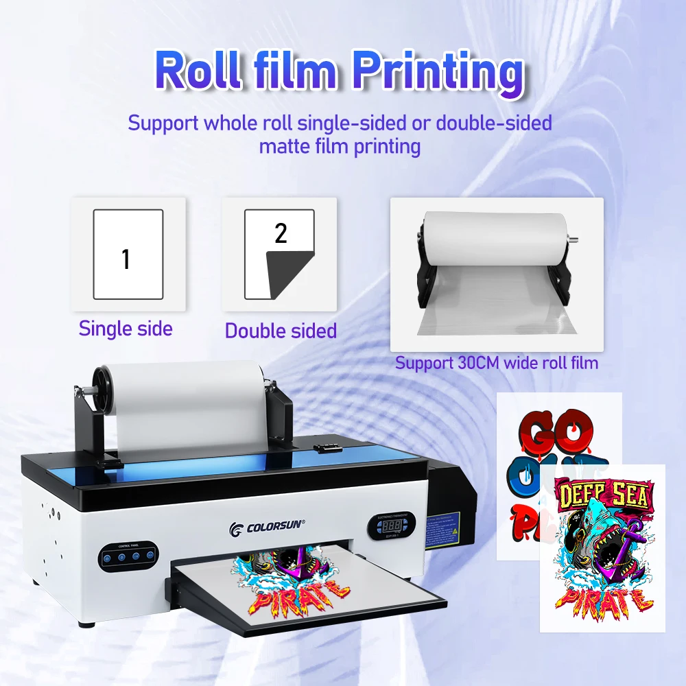 Colorusn A3 dtf printer T-shirt Printing Machine dtf printer for T Shirt Printing impresora dtf Printing Machine For T-Shirt