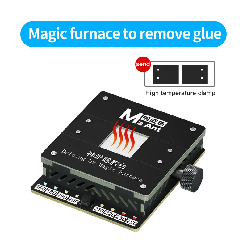 Universal Adjustable Temperature CPU Heating Platform Maant SL-1 For Phone Chip CPU Glue Removal Solder Removal BGA Reballing