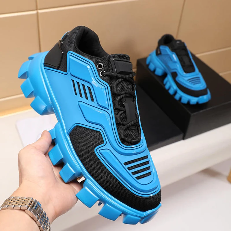 blue and black pradas