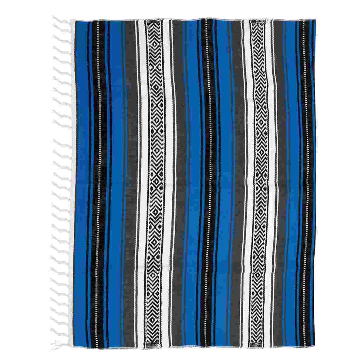 

Yoga Bolsters Blanket Mat Decorate Manual Woven Mexican Blended Cape