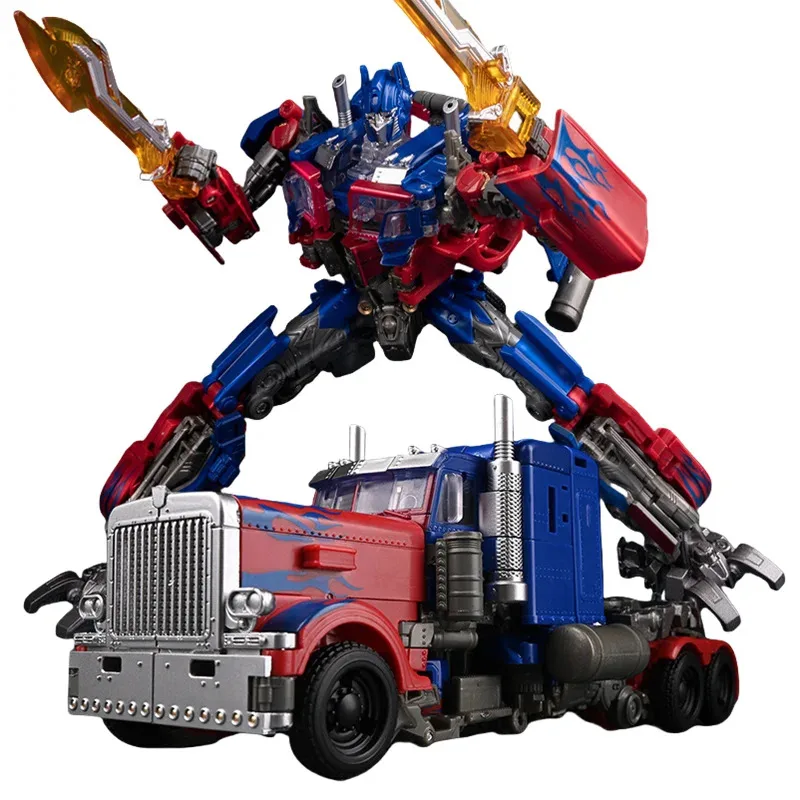 NEW Transformation Robot Toys Optimus Prime‌ Commander Action Figure Model Deformation Truck Head Alloy Edition Robot Cars OP