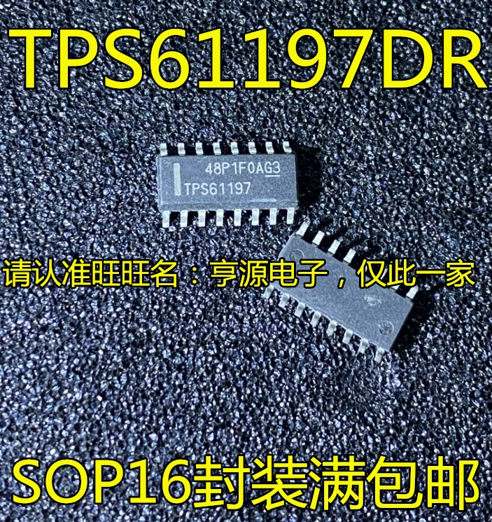 

5PCS New Original TPS61197DR TPS61197 SOP16 IC/LED