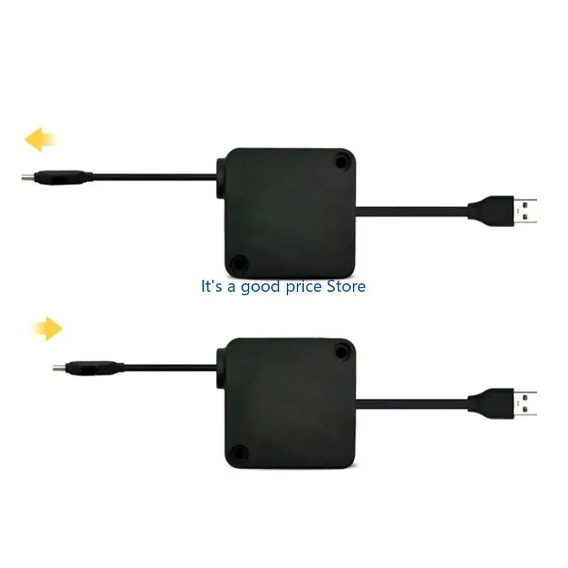 전자 제품 액세서리 용 마운트 가능 USB 유형 C 코드 카 마운트없이 트위스트