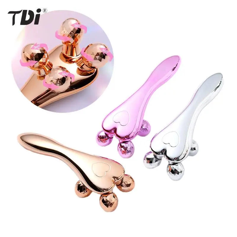 

360 Rotate Thin Face Full Body Shape Massager Lifting Wrinkle Remover 3D Roller Massager Facial Massage Relaxation Tool