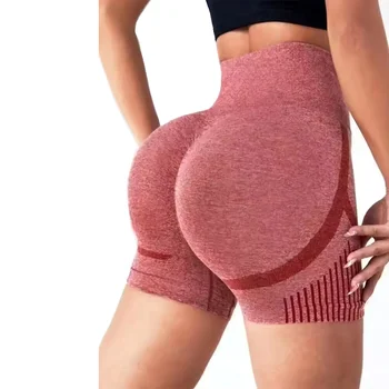 Women's High Waist Yoga Shorts 6