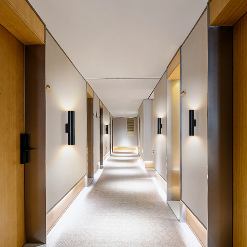 Contemporary Hotel Corridor