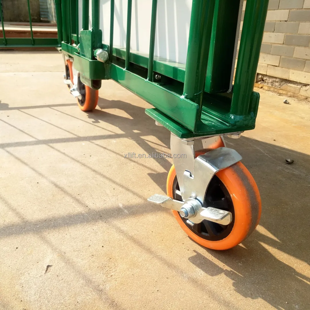 Logistics industrial laundry folding warehouse container cage roll containers trolley