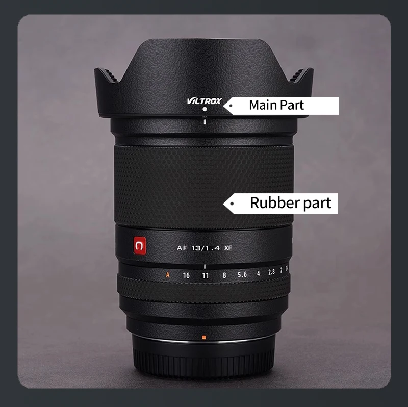 Description Picture 3 of itemFor Viltrox 13mm Skin Viltrox AF 13mm F1.4 Camera Lens Skin Anti-scratch Camera Lens Sticker protective film