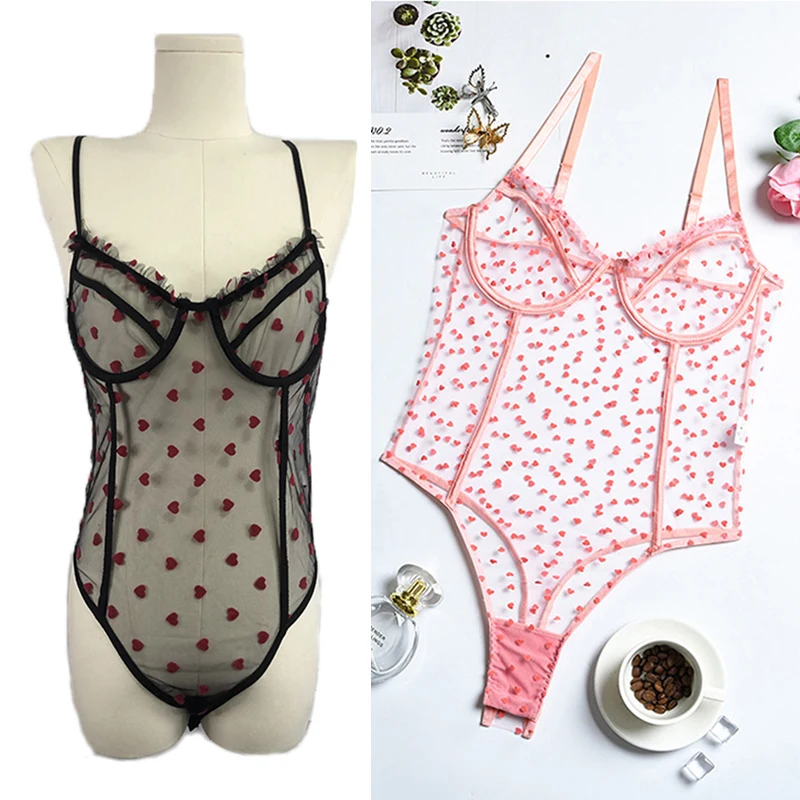 

Sexy Lingerie Women's Underwear Sexy Woman Clothes Sexy Woman Clothes Sleepwear Transparent One-pieces Sleepwear Female Y2k
