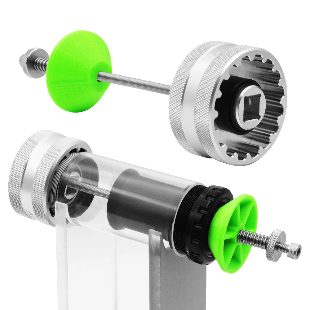 Description Picture 2 of itemBottom Bracket Tool for DUB and For T47 Stainless Steel Installation and Disassembly Set with 16T and 12T Sides