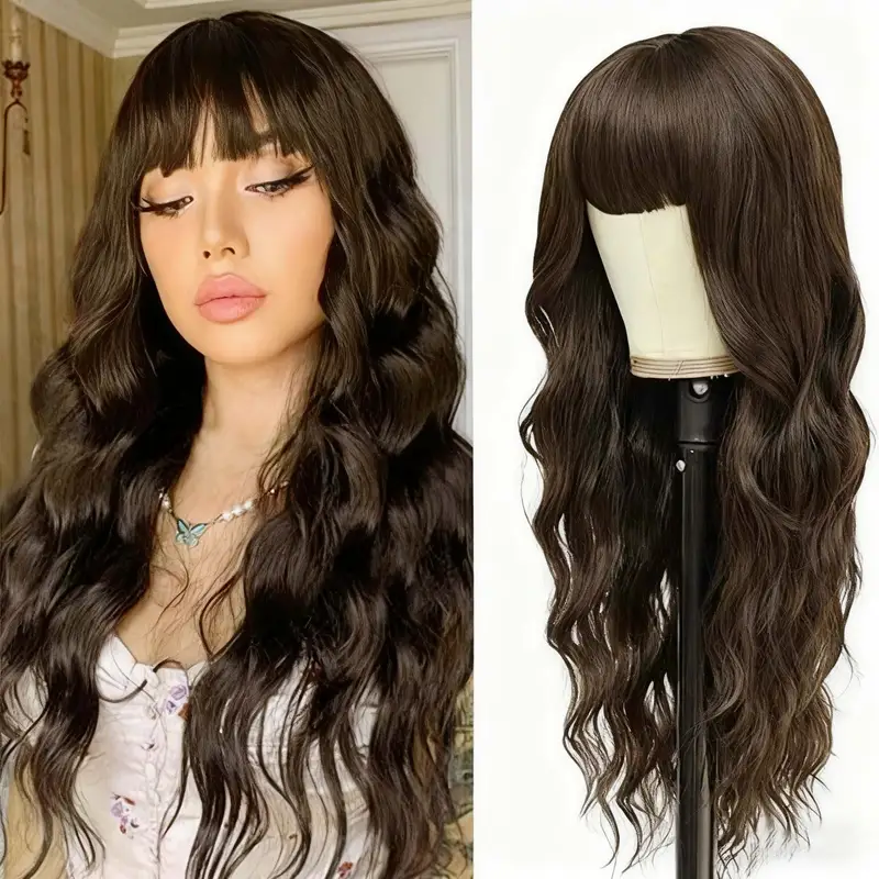 Cosplay Blonde Women's Wigs Ombre Blonde Curly Wig On Clearance Sale Glueless Pink Black Purple Wig Ladies Synthetic Wigund - Image 11