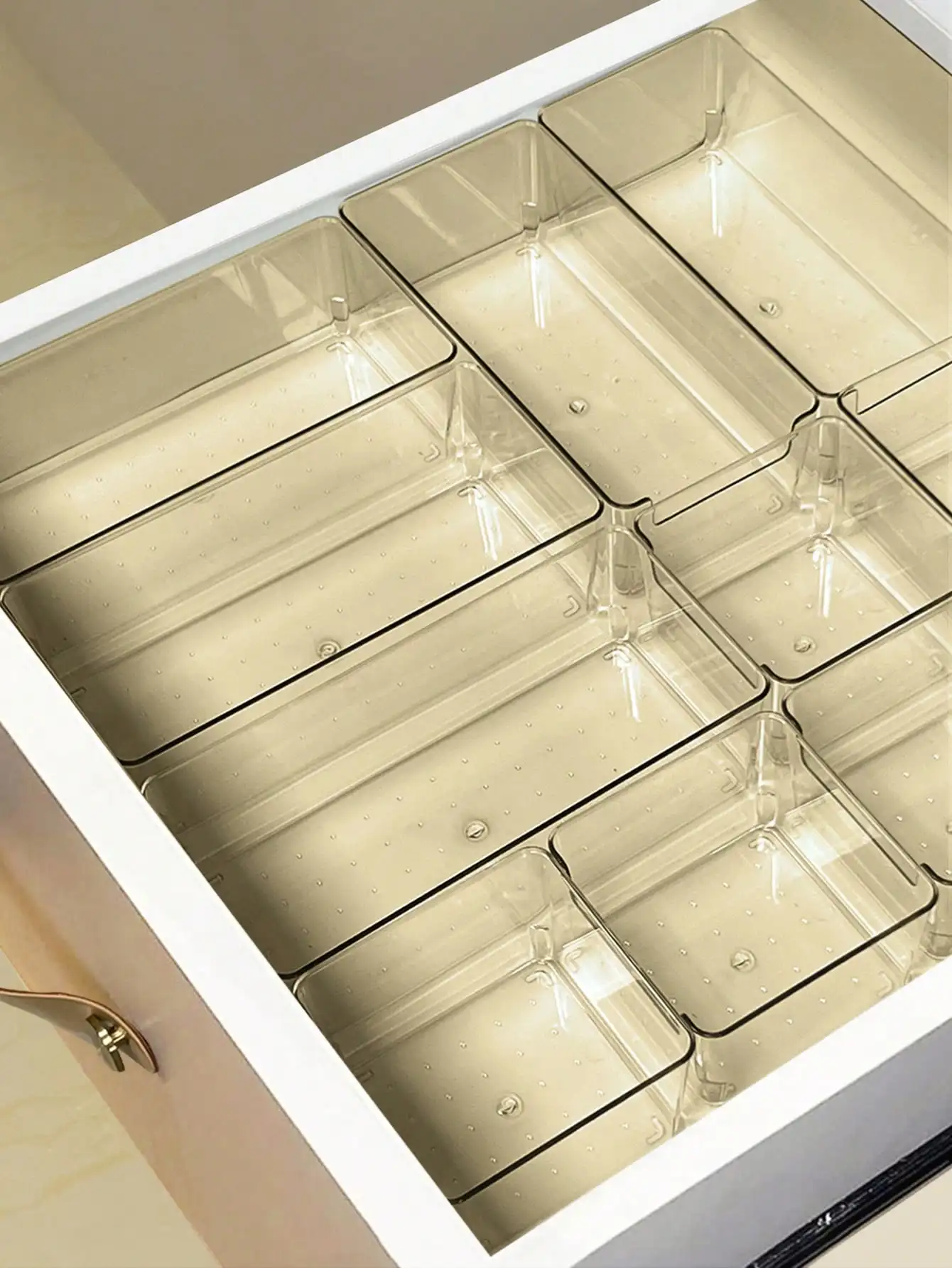 Clear Drawer Organizer Set - view 8