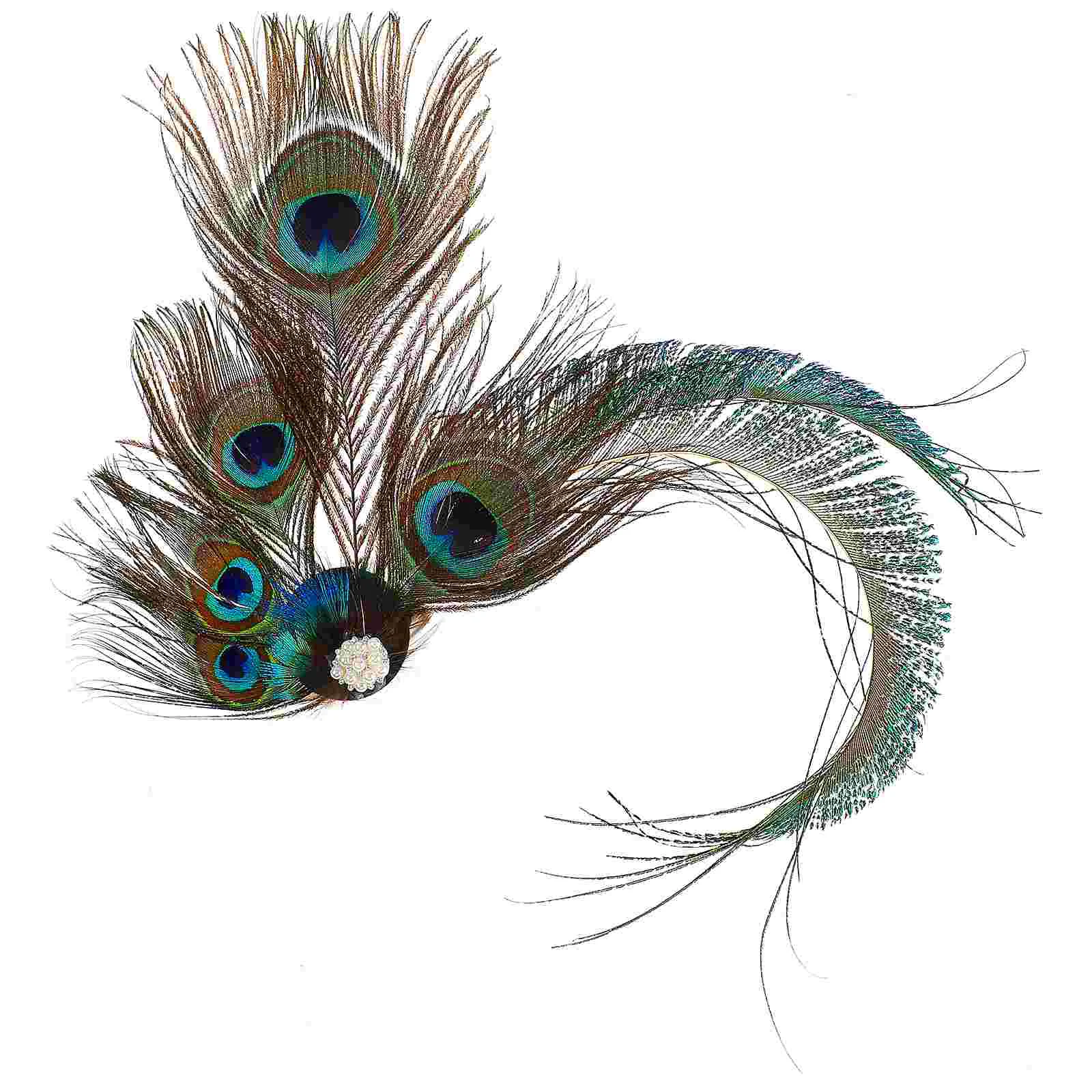 

Peacock Barrette Hair Clip for Women Vintage Style Hair Bang Clip Hair Accessory for Wedding Party