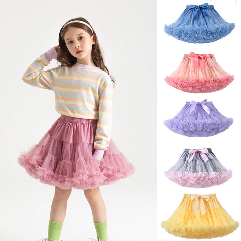 Enchanting Purple Tulle Princess Skirt