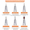 Nail Polisher Grinding Nail Drill 30000rpm pink Portable Rechargeable Nail Polisher for Home or Nail Shop Use 5