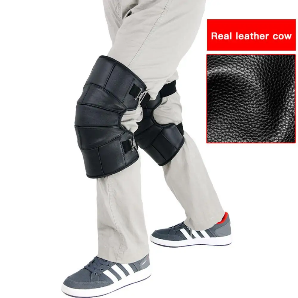 

Motorcycle Warm Kneepad Motorbike Riding Knee Pads Windproof Coldproof Winter Outdoor Knee Protective Guard Real Wool Equipments