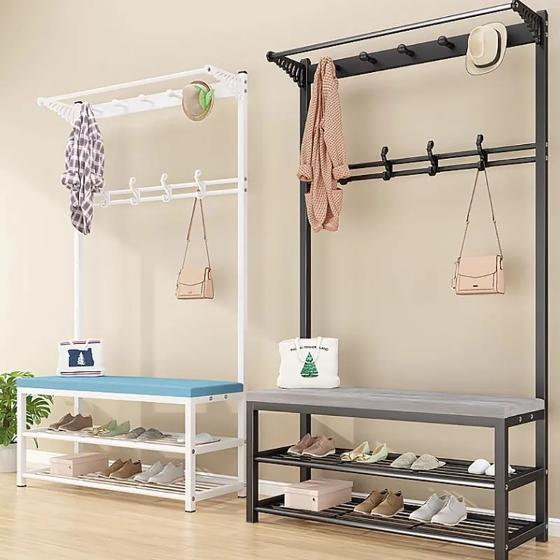 Multifunzionale Ingresso Scarpiera Cuscino Sgabello Morbido Scarpiera Per Uso Domestico Bianco Moderno Organizador De Zapatos Mobili