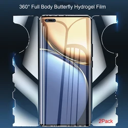 2 - Pack 360° Full Body Hydrogel TPU Screen Protector Film for Mate 70 Air (2PCS Butterfly Film)
