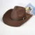 Autumn/Winter 2023 New Western Men's Woolen Cowboy hat Metal Buckle Autumn/Winter Imitation Wool Vintage Knight Hat chapeu cowb 23