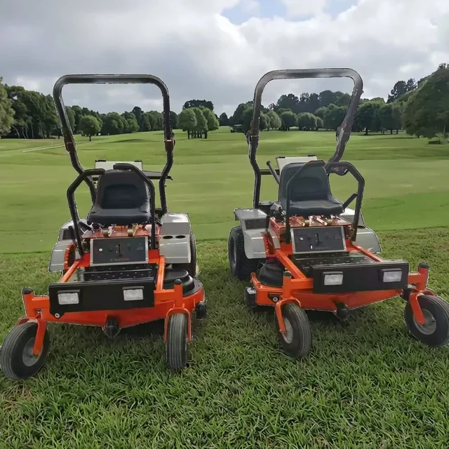 Customized China 48-inch Zero Reverse Ride Lawn Mower with Engine Heavy Duty Lawn Tractor for Sale 4