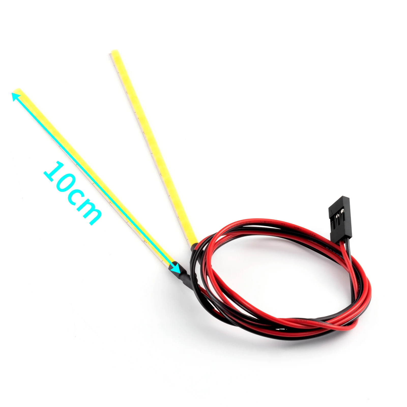 MIBIDAO Auto Shell Licht LED Streifen Lichter Nacht Scheinwerfer DIY Zubehör für 1/10 RC Auto Lkw Upgrade Decortion Teile – Detail 1