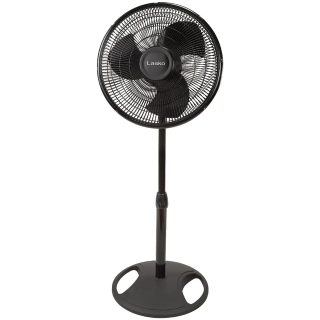 Home Standing Fan Black Adjustable Baseboard Fan 2