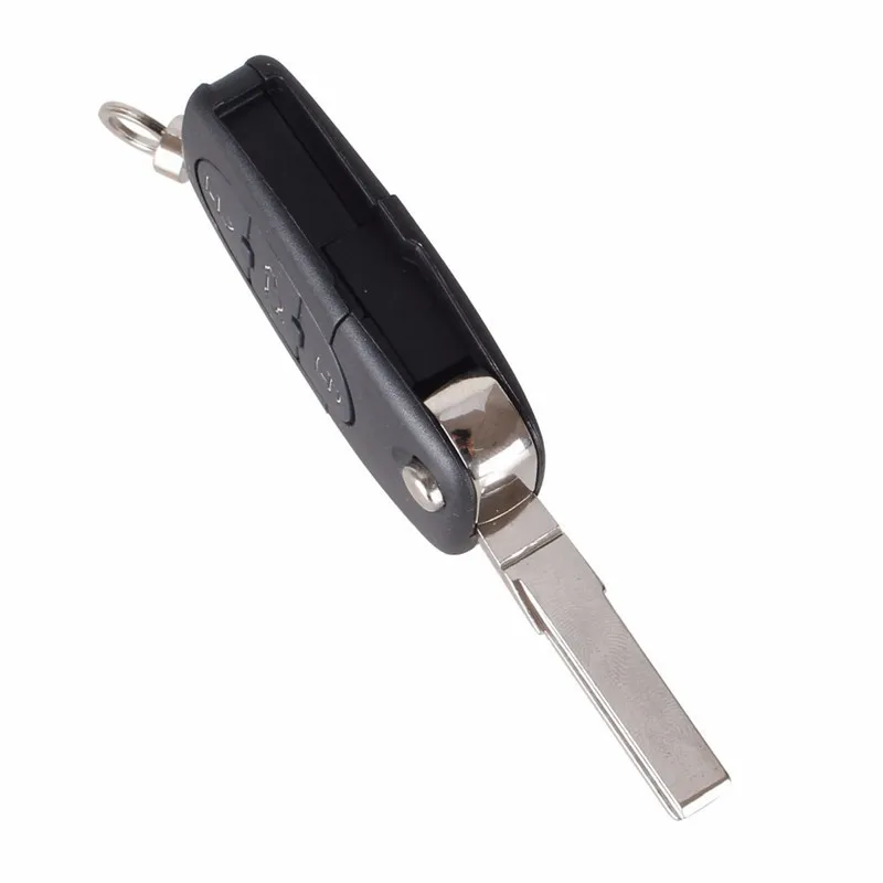 2/3/4 Buttons Remote Key Shell For Audi TT A2 A3 A4 A6 A8 TT Quattro Blade CR1620/CR2032 Flip Folding Key Holder Car Accessories