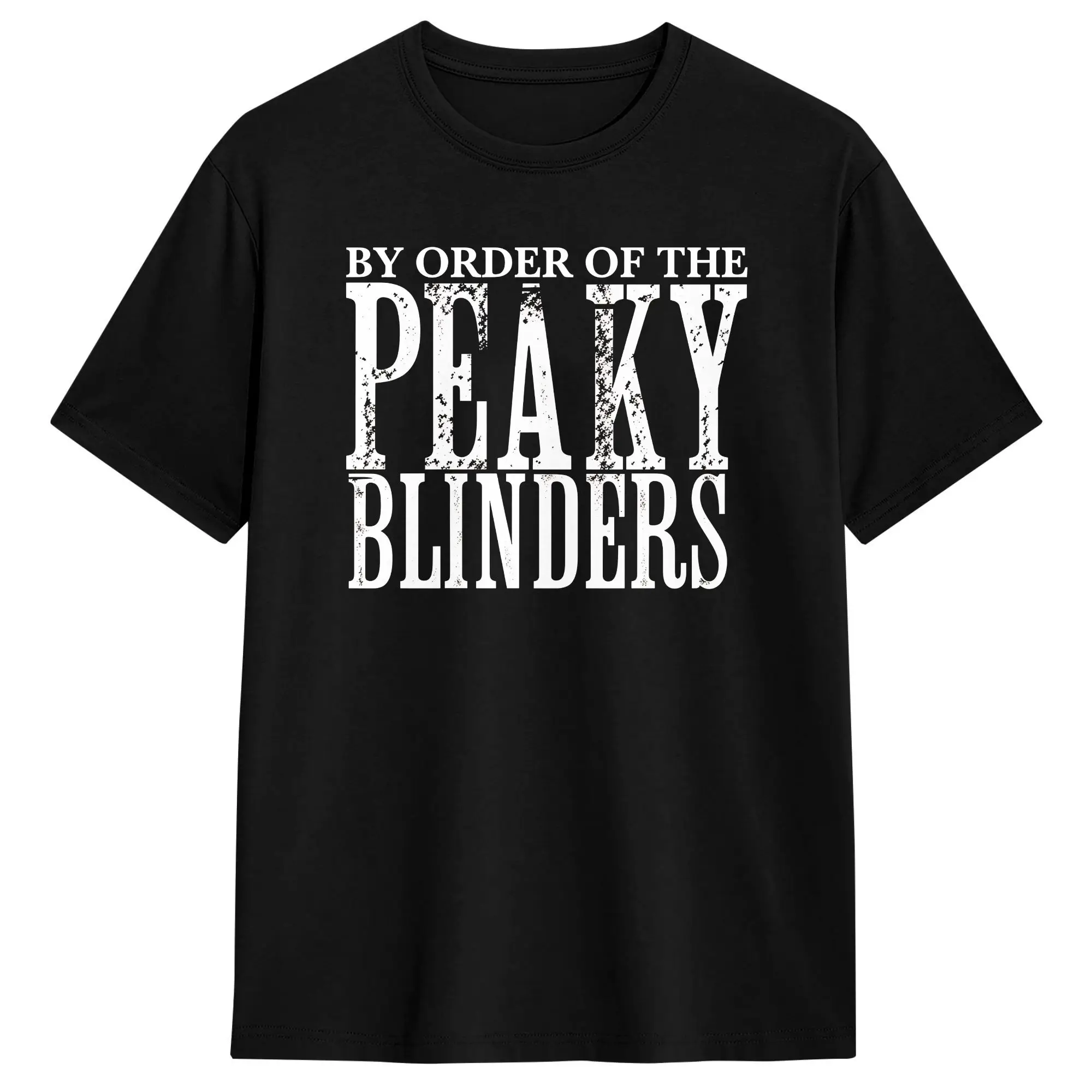 TV-Serie Peaky Blinders T-Shirt Sommer Hip-Hop T-Shirts Herren Baumwolle Rundhalsausschnitt Übergrößen Kleidung Kurzarm Vintage Tops