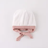 Baby Toddler Warm Earflap Beanie Kids Boys Girls Winter Fleece Lined Knitted Hat 3
