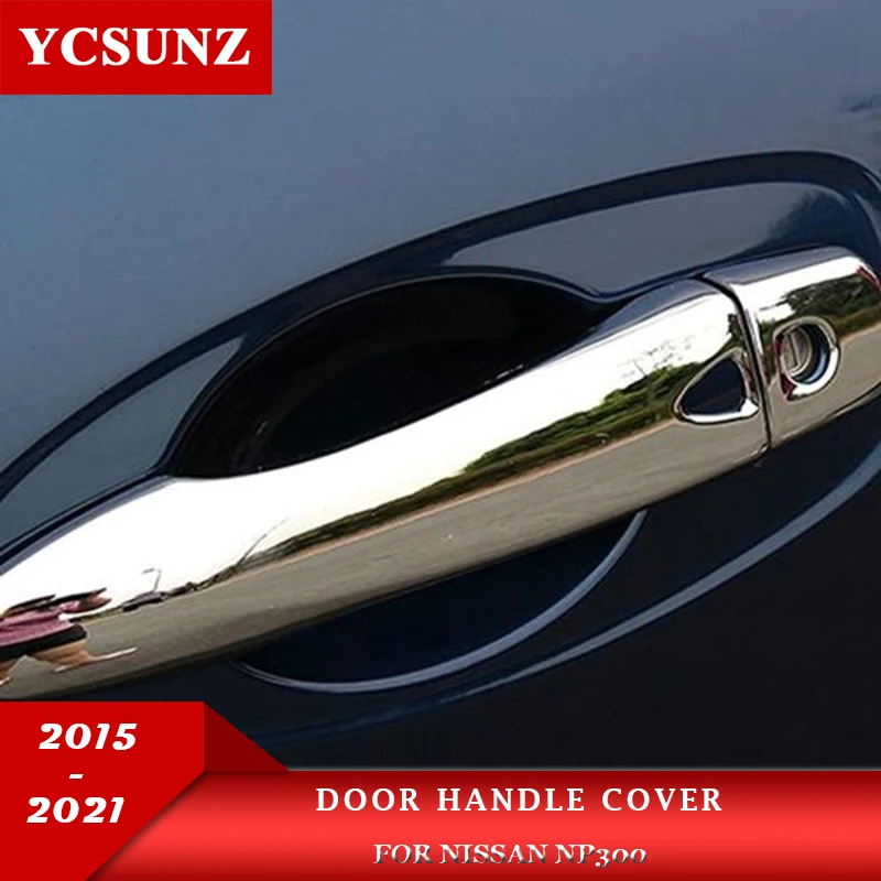 2014-2022 For Nissan Navara 2017 Np300 Accessories ABS Door Handle Covers For Nissan Navara frontier 2016 2019 2021 2022 YCSUNZ