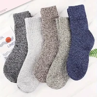 3/5 Pairs Of Thick Woolen Socks For Men, Autumn And Winter Stockings, Towels To Keep Winter Warm, Crew Socks, Christmas Gift 6