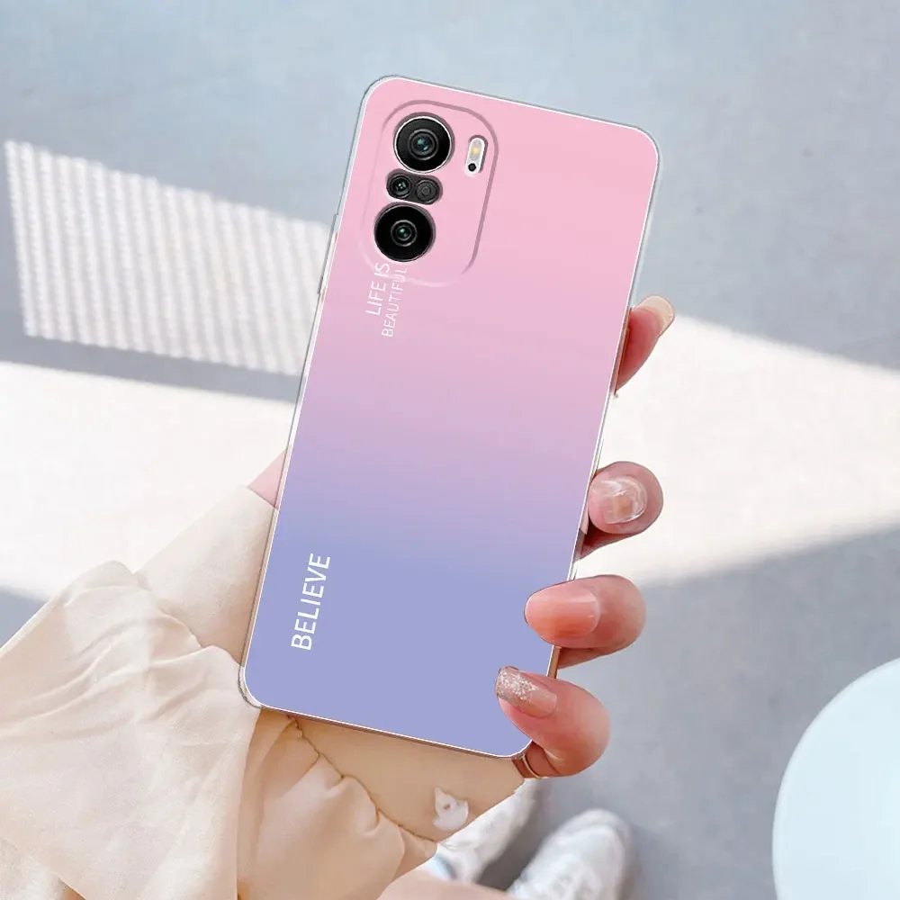 Elegant Transparent Marble Design Silicone Phone Case - Soft Clear Protective Cover