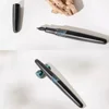 RIIMOO 518 Metal Fountain pen EF F nib Minimalist black white color high-end business luxury pen school office writing supplies 3
