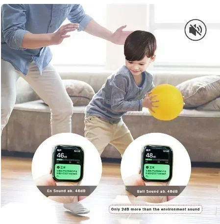 Indoor Silent Basketball Sports Bouncy Balls High Density Foam Material Children Adults Ball Training Complimentary Portable Net basketball balls