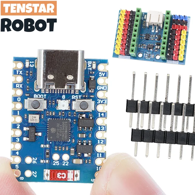 TENSTAR ROBOT ESP32-C3 ESP32-S3 ESP32-H2 ESP32-C6 Макетная плата ESP32 C3 SuperMini WiFi Bluetooth ESP32C3 5