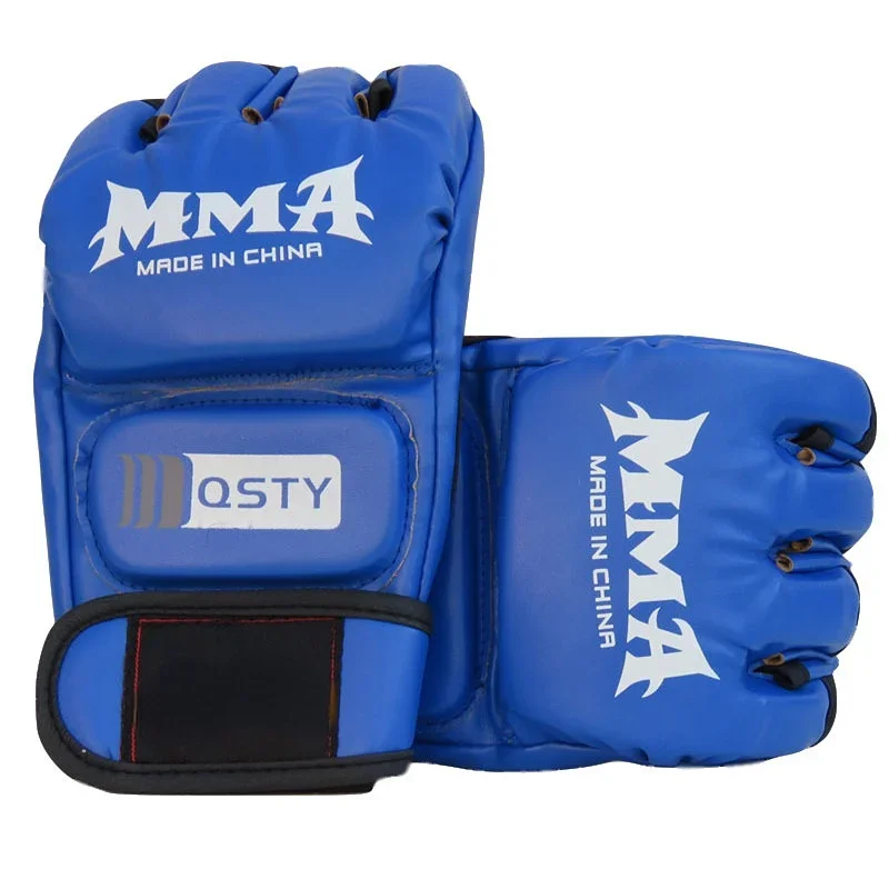 

Fitness Sanda Half Finger Gloves Fight Boxing Gloves Professional Gloves Fitness Training Sanda Sandbag Gloves