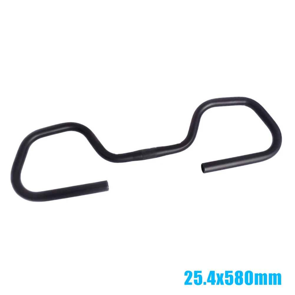 Aluminum Alloy Butterfly Handlebar For Mountain Bikes - 25.4/31.8mm Riser Bar With Sponge Cover