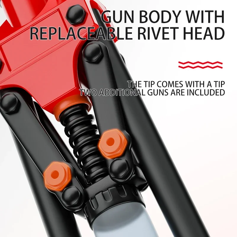 Heavy Duty Riveter Set Home Improvement Tools sPop Rivet Gun and Blind Rivets Assortment Kit Hand Tools - Image 4