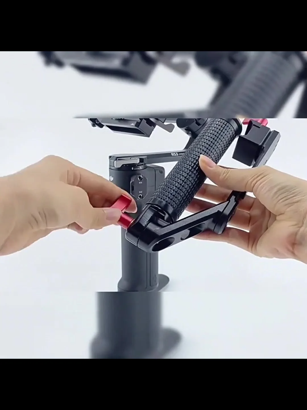 Регулируемая рукоятка для стабилизатора DJI RS 4 Mini Pro 3 стрельбы по низким углом