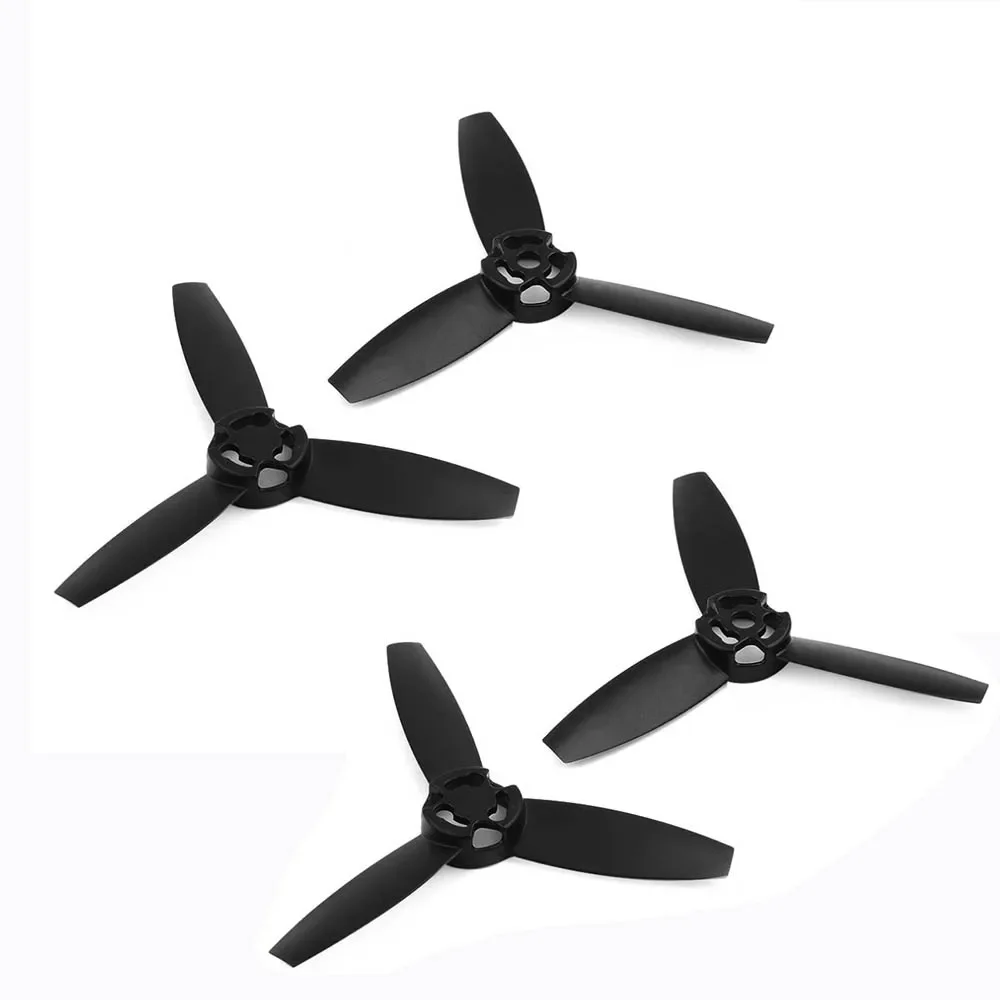 2pairs/lot CW CCW Propellers Main Blades Rotors Props Red Black Yellow Blue colorful Clover paddle For Parrot Bebop Drone 3.0 2
